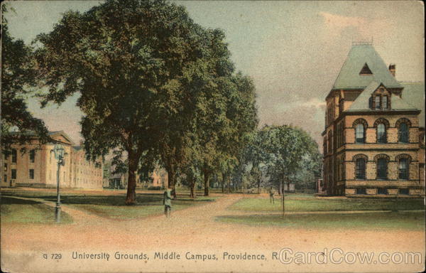 University Grounds, Middle Campus Providence Rhode Island