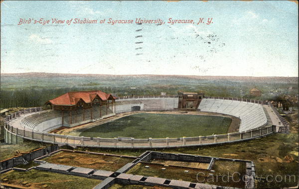 Bird's-Eye View of Stadium at Syracuse University New York