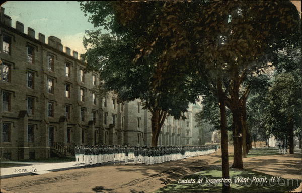 Cadets at Inspection West Point New York