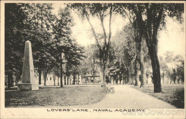 Lover's Lane, Naval Academy Annapolis Maryland