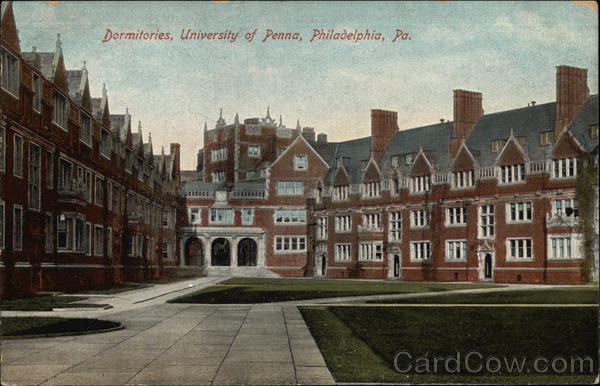 Dormitories, University of Pennsylvania Philadelphia