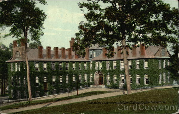 Chemical Laboratory, Lehigh University Bethlehem Pennsylvania