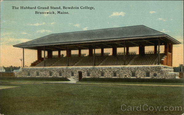 The Hubbard Grand Stand, Bowdoin College Brunswick Maine