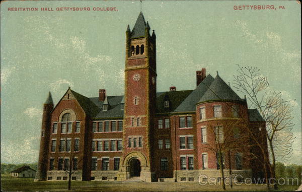 Resitation Hall at Gettysburg College Pennsylvania