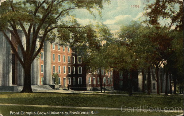Front Campus of Brown University Providence Rhode Island