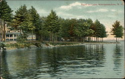 Point on Lake Winnipesaukee New Hampshire Postcard Postcard Postcard