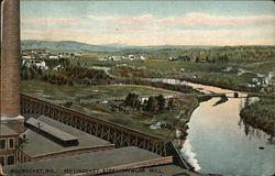 Millinocket Stream from Mill Postcard