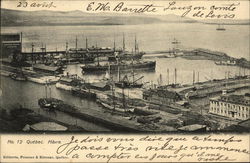 View of Harbor Postcard