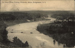La Have River Fishing Grounds Bridgewater, NS Canada Nova Scotia Postcard Postcard Postcard