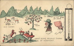 What Some People Think of Vermont Postcard Postcard Postcard