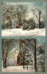 "A Fall of the Beautiful" on Campus at Vanderbilt University Postcard