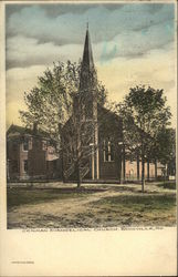 German Evangelical Church Postcard