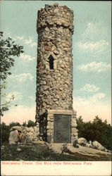 Norumbega Tower, One Mile from Norumbega Park Norumbega Tower, One Mile from Norumbega Park