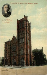 Cathedral of Holy Cross Boston, MA Postcard Postcard Postcard