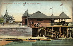 Public Landing at City Point South Boston, MA Postcard Postcard Postcard