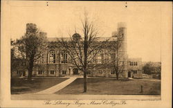Bryn Mawr College - The Library Postcard