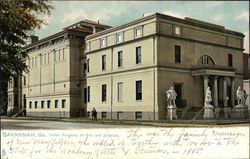 Telfair Academy of Arts and Sciences Savannah, GA Postcard Postcard Postcard