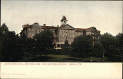 Indiana Normal School - John Sutton Hall, Main Building Pennsylvania Postcard Postcard Postcard