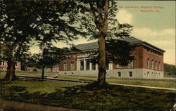 The Commons, Allegheny College Postcard