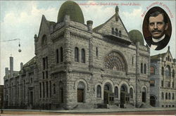 Philadelphia-Baptist Temple & College Broad & Derks Postcard