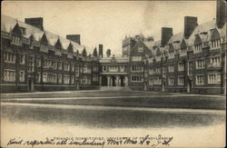 Triangle Dormitories at University of Pennsylvania Postcard