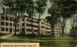 Dartmouth Row at Dartmouth College Hanover, NH Postcard Postcard Postcard