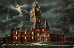Memorial Hall, Harvard University Cambridge, MA Postcard Postcard 