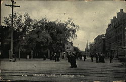 Harvard Square Cambridge, MA Postcard Postcard Postcard