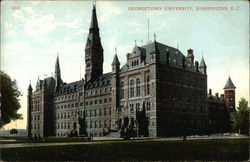 Georgetown University Postcard