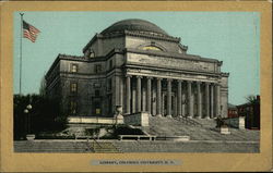 Columbia University - The Library New York, NY Postcard Postcard Postcard