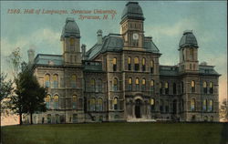 Hall of Languages, Syracuse University New York Postcard Postcard Postcard