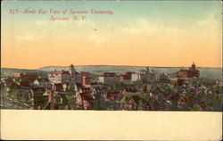 Birds Eye View of Syracuse University Birds Eye View of Syracuse University