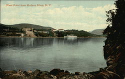 West Point from Hudson River Postcard