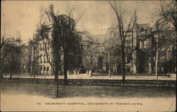 14. University Hospital, University of Pennsylvania Postcard