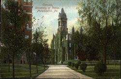 Campus of the University of Pennsylvania Philadelphia, PA Postcard Postcard Postcard