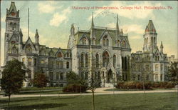 College Hall, University of Pennsylvania Philadelphia, PA Postcard Postcard Postcard