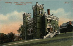 University Library, Lehigh University Bethlehem, PA Postcard Postcard Postcard