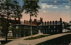 Chemical Laboratory at Lehigh University Postcard