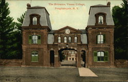 The Entrance, Vassar College Poughkeepsie, NY Postcard Postcard Postcard