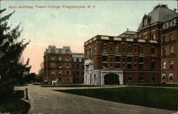 Main Building at Vassar College Postcard