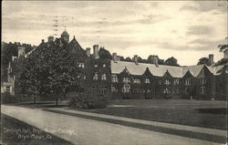 Denbigh Hall, Bryn Mawr College Postcard