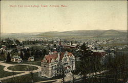 North East fromn College Tower, Amherst, Mass. Massachusetts Postcard Postcard Postcard