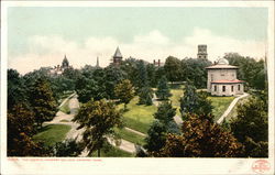 Campus of Amherst College Massachusetts Postcard Postcard Postcard