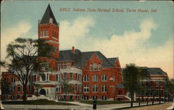 Indiana State Normal School Terre Haute, IN Postcard Postcard Postcard