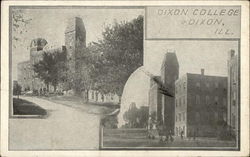 Dixon College Postcard