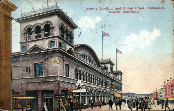 Bathing Pavilion and Ocean Front Promenade Venice California