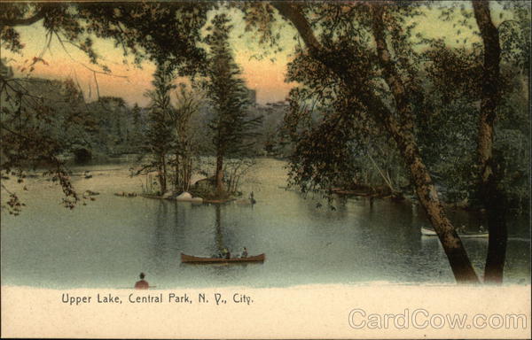 Upper Lake at Central Park New York
