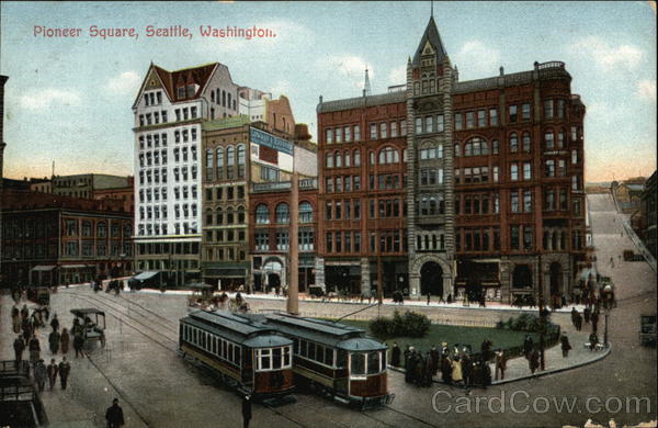Pioneer Square Seattle Washington