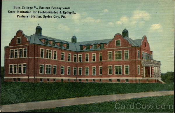 Boys Cottage V Spring City Pennsylvania