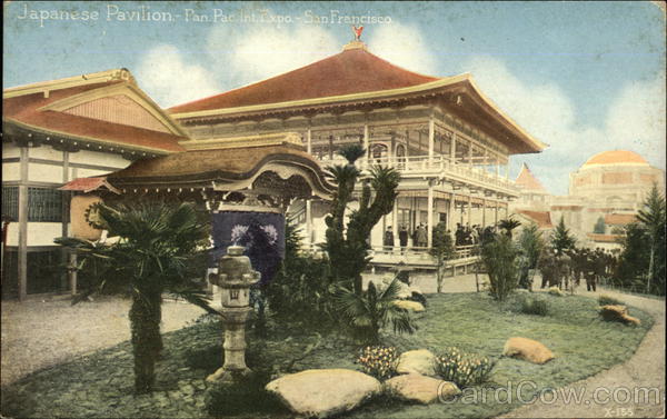 Japanese Pavilion 1915 Panama-Pacific Exposition